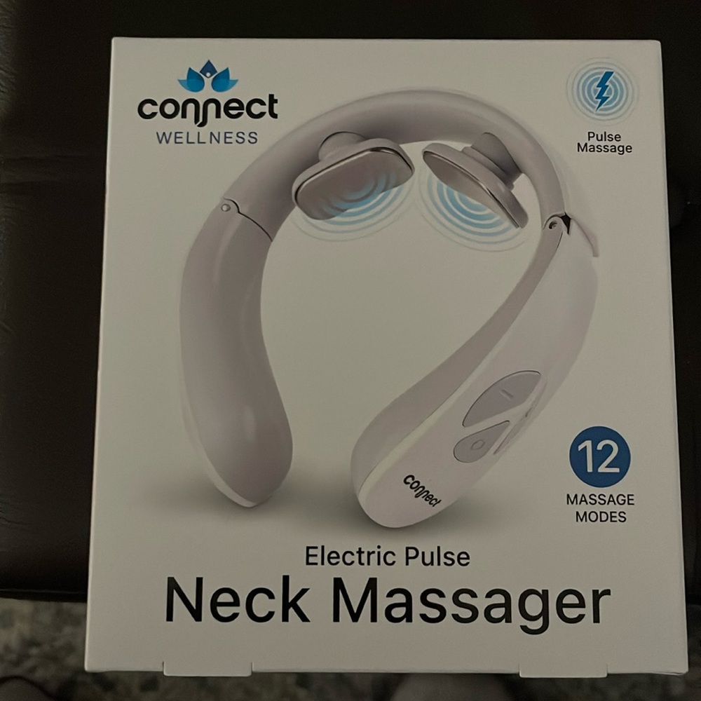 Electronic neck massager